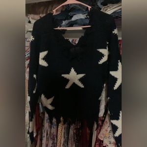 Star sweater.